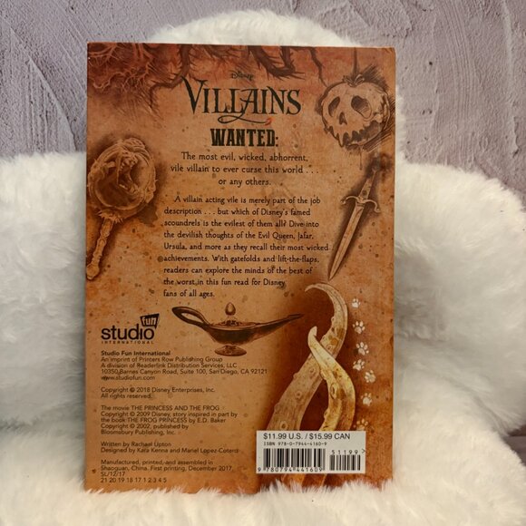 5 for $15 đź“•Disney, Villains The Evilest of Them All, Youth Book (SKU: 151MI) - Picture 3 of 3